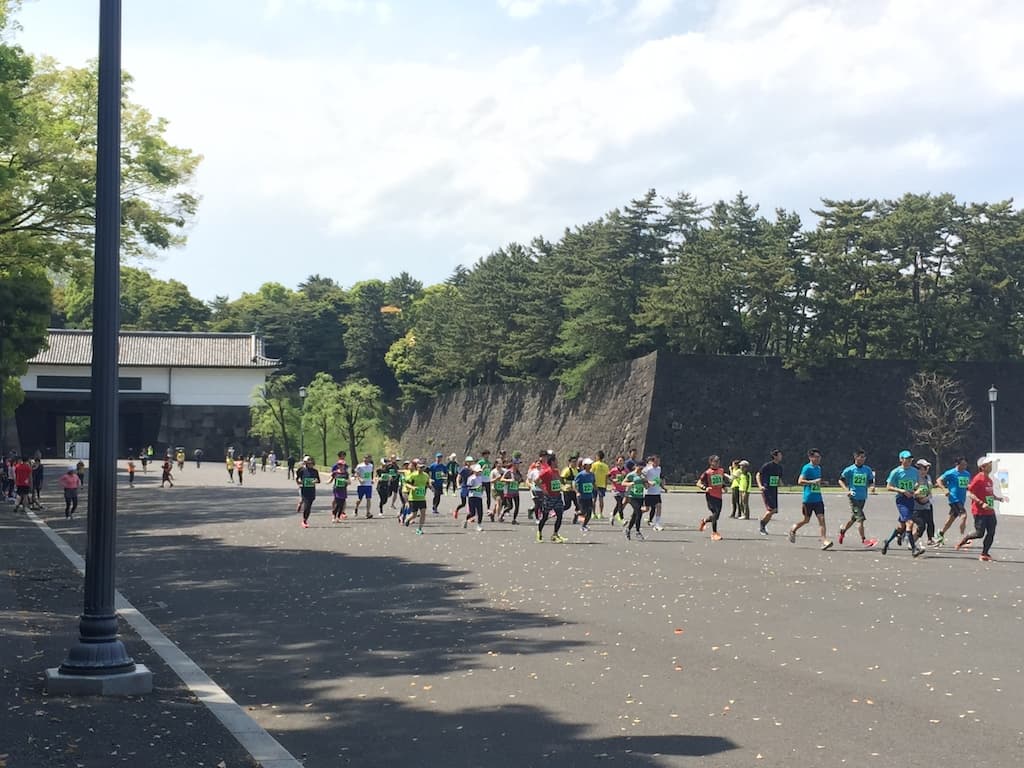 2024年8月の皇居ランニングのイベント