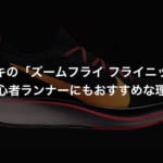 ナイキの「ズームフライ フライニット」が初心者ランナーにもおすすめな理由