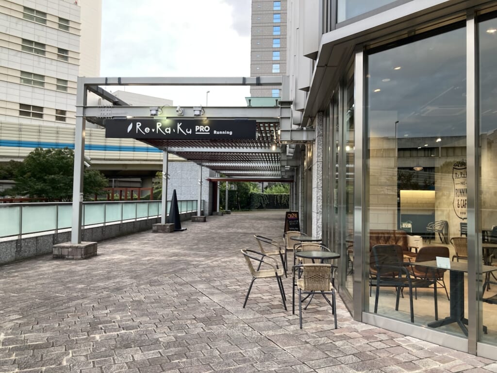 リラクプロ永田町店の店舗前スペース