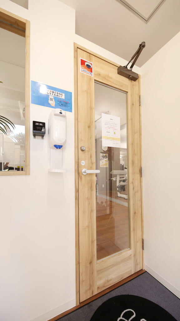 chocozap(ちょこざっぷ)千石店のエントランス